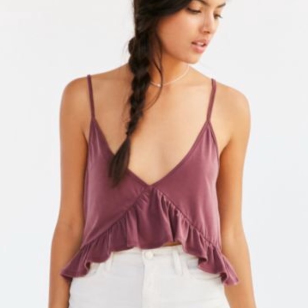 Deep cut crop tank
